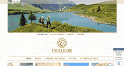 Desktop Screenshot of hotel-engelberg.ch